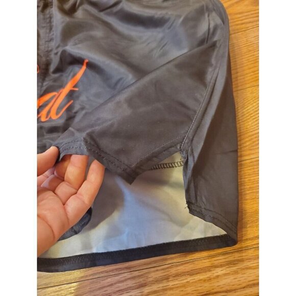 Nova Men Swim Trunks Mens Size XL Goat Bite Black Red Mesh Lining NWT - Picture 8 of 12